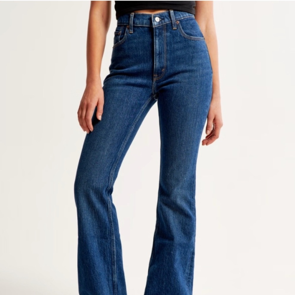 Abercrombie & Fitch Vintage Flare High Rise Jeans